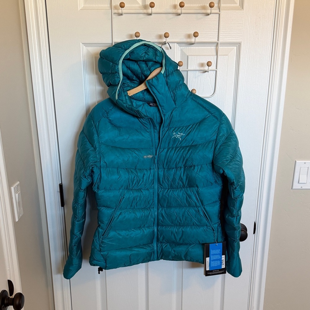 Arc'teryx Teal Hooded Insulated Jacket